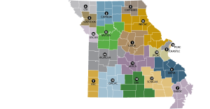 2016 Updated agency map renumbered